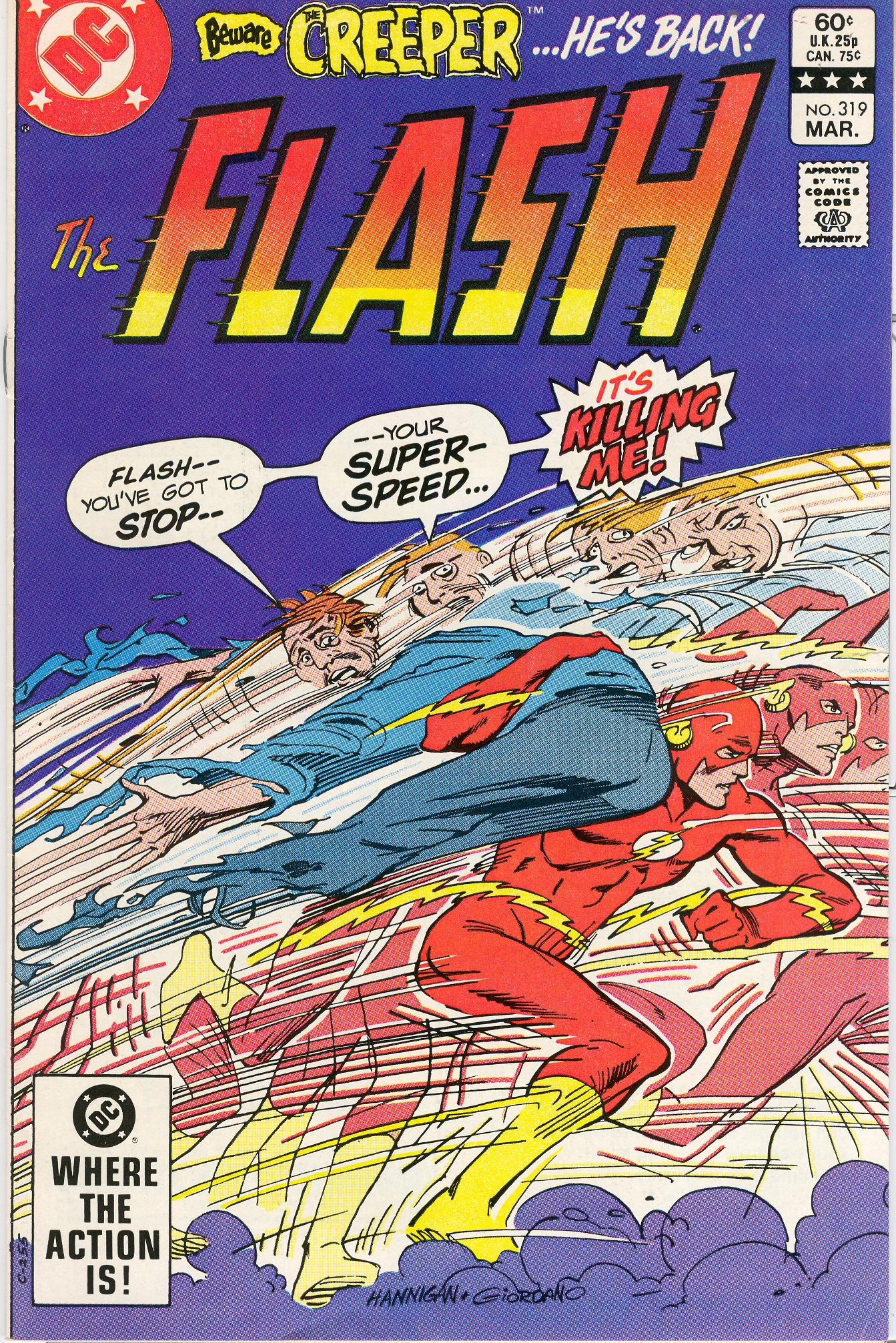 Crazy Comic Cover: Flash #319 