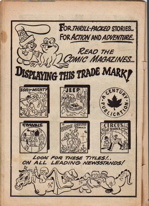 Ad from Jeep Comics No. 2