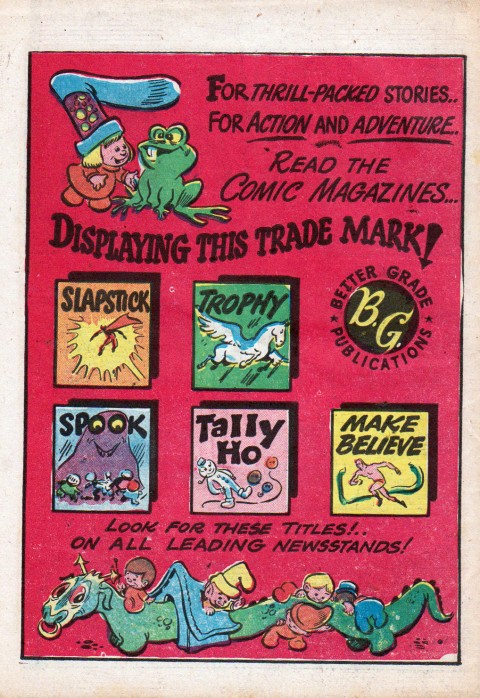 Ad from Circus Comics