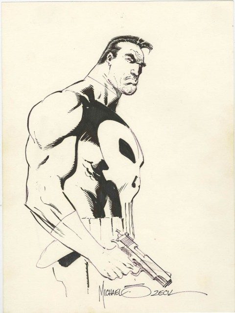 Punisher by Mike Zeck.  Source.