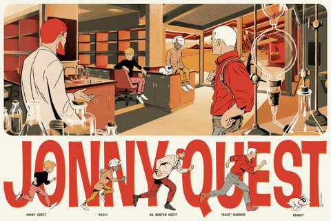 Jonny Quest by Mondo.  Source.