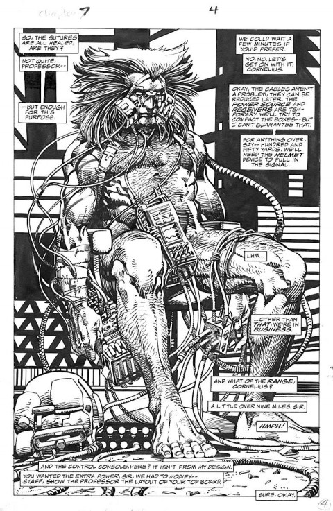 Marvel Comics Presents Weapon-X page by Barry Windsor-Smith.  Source.