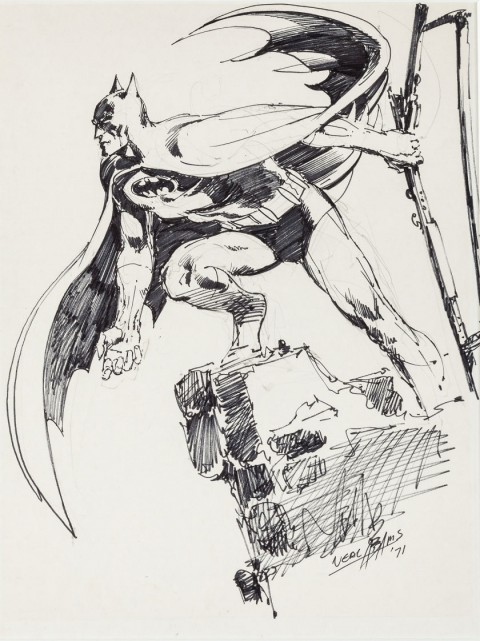 Batman by Neal Adams.  Source.